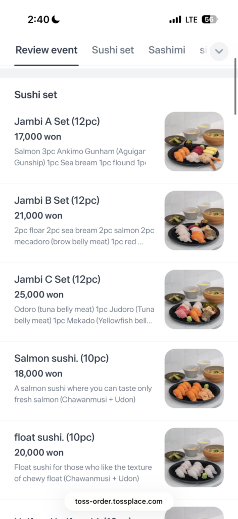 Affordable Sushi Restaurant in Hongdae, Seoul | Sushi Jambi sushi jambi menu
