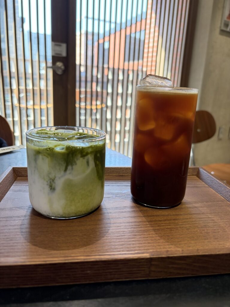 A Quiet Matcha Café in Hongdae | Long Vacation long vacation matcha latte