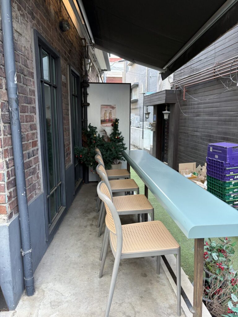 Nakrang Parlor Review Near Hongdae Station Retro café interior in Hongdae Seoul