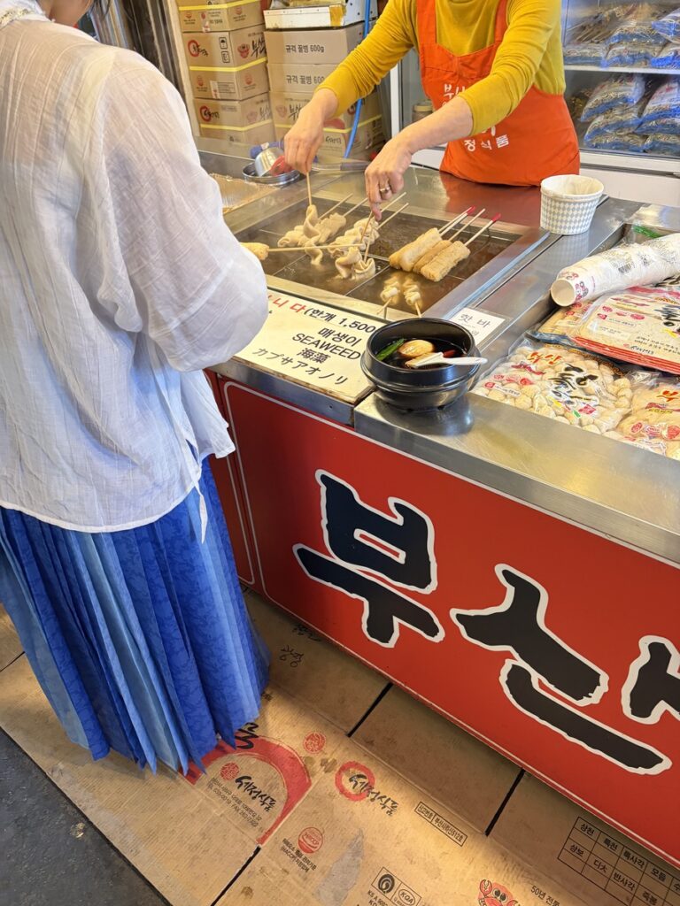 The Best Food Near Gwangjang Market in Seoul gwangjang fishcake