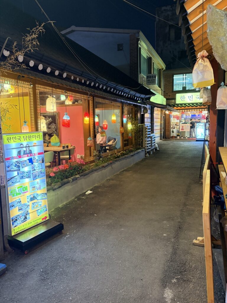 Beyond Gwangjang Market: Hidden Streets and Local Food in Seoul jongno5ga lantern street