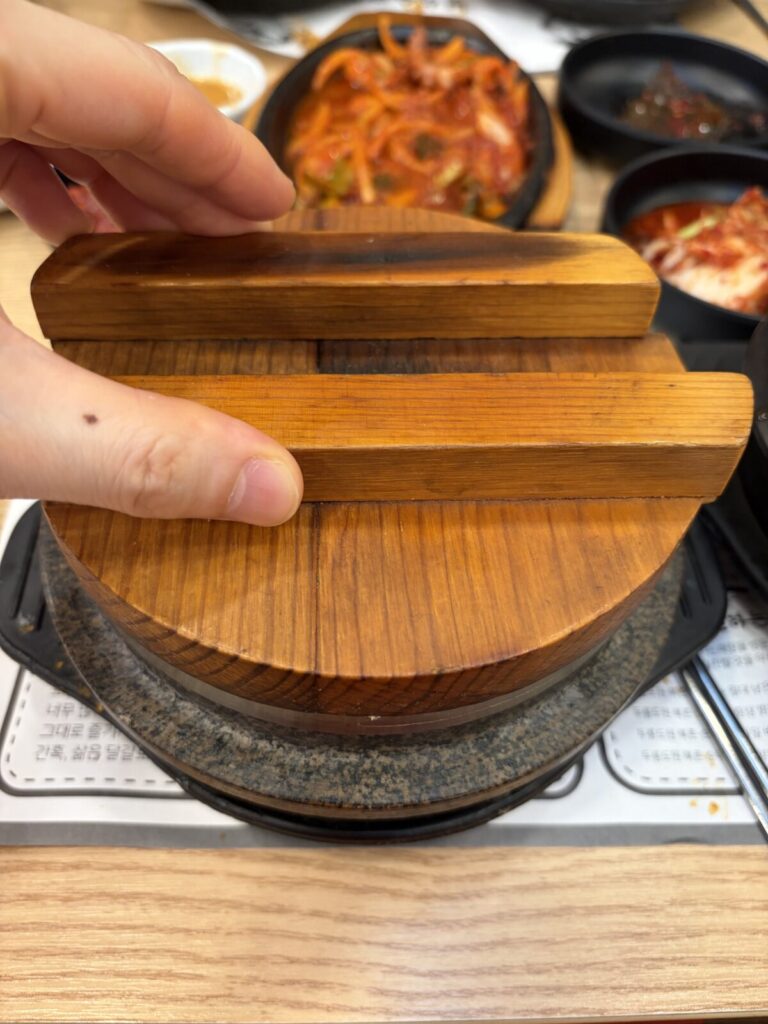 Seafood Sundubu in Uijeongbu | Bukchon Sundubu Review with Fresh Pot Rice Making nurungji